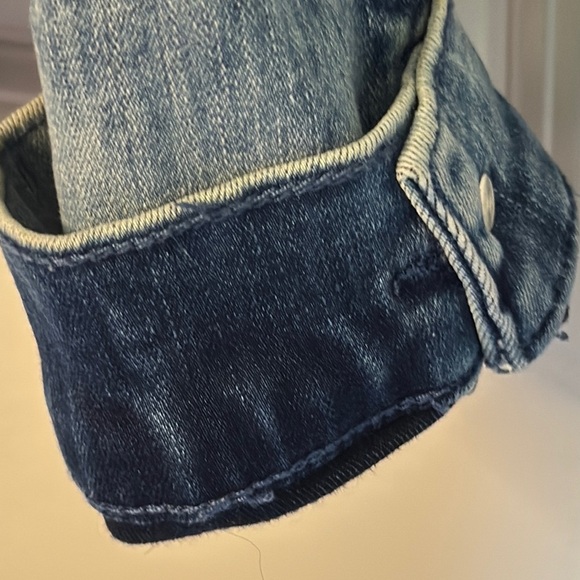 Kut from the Kloth terry jacket Blue Jean Jacket Timeless Design - Picture 5 of 10